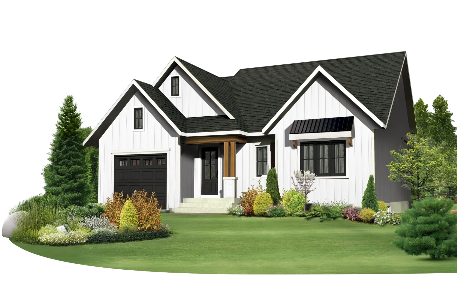 Chantier de construction Accès Habitation — maison neuve en Lanaudière